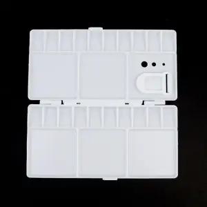 미술 작업용 플라스틱 팔레트 화방 도구 아트 파레트 색상 혼합용 (WFKBDQ9)