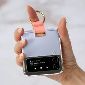 고품질 5G 핑거링 갤럭시Z플립7 파스텔 투명케이스 F766 (WFKBOZE)