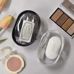 인형 미니 파우치 차키 키링 가방 투명 (WFKBLKQ)