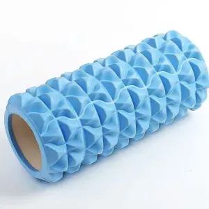 L53 돌기 폼롤러 33cm 스카이 어깨 복부 종아리 등 마