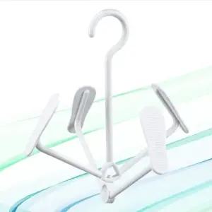 접이식 회전 신발걸이 다용도 건조대 가정용 행거 (WFKBLRK)