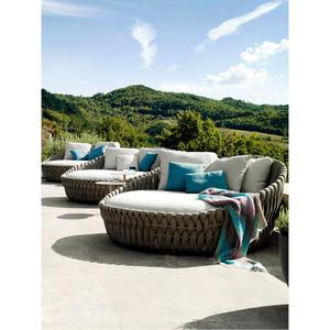 수영장 카바나 침대 베드 비치베드 야외의자 휴양지 지름 휴식 소파 그늘 선베드 라탄 안뜰