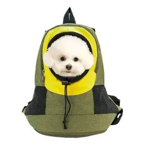 강아지 앞구멍형 통풍 메쉬 백팩 반려동물 이동가방 (WFKBAL3)