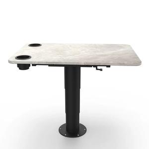 카라반 테이블 식탁 대형 조절형 듀얼 낚시 접이식 카키 높이조절 티타늄캠핑테이블 육각