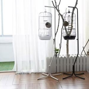 새장 거치대 앵무새 블랙 선반 행거 33x71 케 스탠드 새둥지 횟대 1 둥지