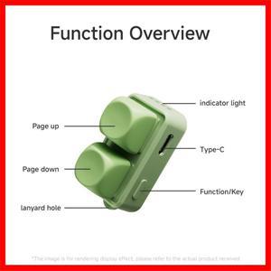 경량 무선 블루투스 리모컨 키패드 듀얼 버튼 페이지 터너 코보 전자책 리더기 모바일 폰 태블릿용
