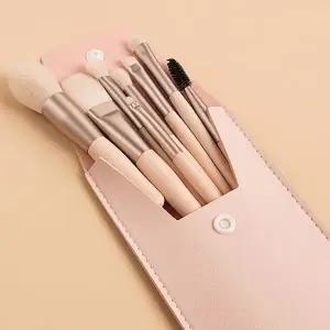 뷰티 브러쉬 8종 세트 화장 메이크업 도구 케이스 (WFKBRKK)