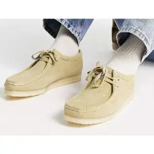 클락스 왈라비 메이플 스웨이드 편안한 캐주얼 로퍼 [국내배송]