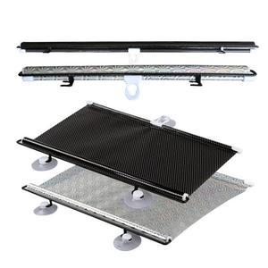 롤업형 차량용 가리개 보호를 차량 전면 장치 원격 냉각 닫습니다 키트 흡착식 햇빛 소켓