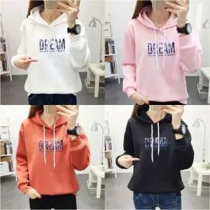 겨울 캐주얼 포근한 맨투맨 기모후드티 상의 여자