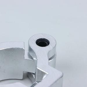 1개 알루미늄 스틸 무대 조명 트러스 클램프 클립 브래킷 퀵 릴리즈 DJ 18-21mm 38-52mm 실버 행거 후크
