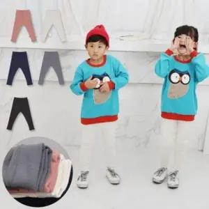 포그니 사방스판 기모레깅스 옷 겨울 여아 아동 유 기모레깅스 유아 복