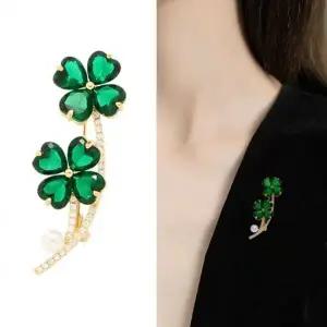 [하프클럽/]클로비 트윈 추천 브로치 패션 꾸안꾸 액세서리