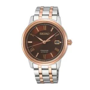 [세이코알바]세이코 프레사지 남성 남자 로즈골드 실버 메탈시계 SRPF28J1