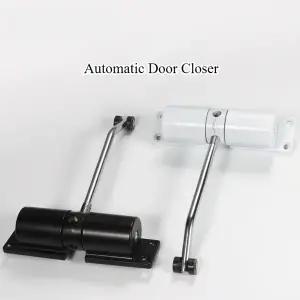 180도 자동 도어 클로저 대형 도어 클로저 맥세이프 스프링 무소음 반동 경량