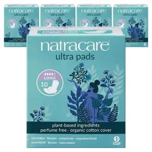나트라케어 울트라 데일리 학생 직장인 패드 생리대 날개형 롱 대형 10개입 5개