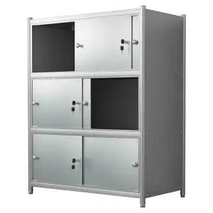 대형 스텐창고 옥상 창고 보관함 조립식 캐비닛 실외 방수 철제