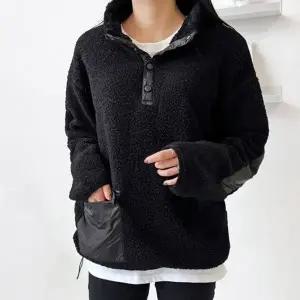여성티셔츠 후리스 여자 뽀글이 여성후드티 양털 여자긴팔티 후드 겨울