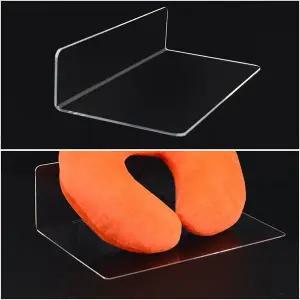 [하프클럽/]L형 투명 아크릴 칸막이 대형 디피용진열