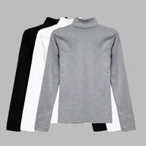 (색상 그레이)터틀넥 기본목티 기본 티 목티셔츠 티셔츠 겨울티셔츠 무지 폴라 여자 목티