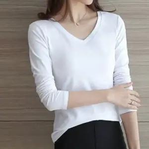 여성겨울 기본티 티셔츠 여성 여자 빅사이즈여성 무지 여성니트 베이직
