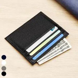 [하프클럽/]포켓 슬림 소가죽 명함지갑선물 카드지갑