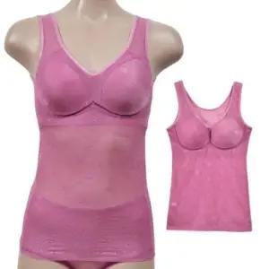 패션] (폭스)로맨틱 얇은 몰드 브라런닝 나시 슬립 런닝 이지