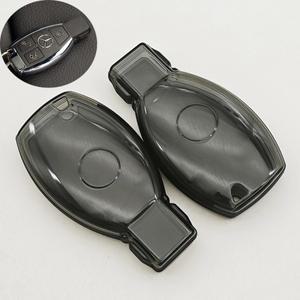 메르세데스 호환 벤츠 호환 A B C E 클래스 GLA GLK GLC CLA AMG W204 W212 W463 W176용 블랙 투명 TPU 리