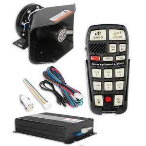 차량용 싸이렌 사이렌 플레어 검정 긴급 무선 호스트 1 12V24V 렉카차