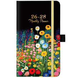 포켓 캘린더 2026-2028 - 2026년 1월부터 2028년 12월까지 3년간의 월간 캘린더, 6 4