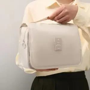 여행용 파우치 다용도 세면 방수 캐리어 워시백 화장품 수납 여행 (WFKCQ8K)