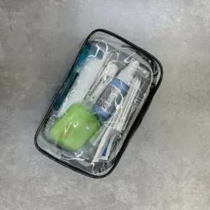 여행용 파우치 방수 수납 투명 화장품 여행 수영장 소품 (WFKCQ9W)