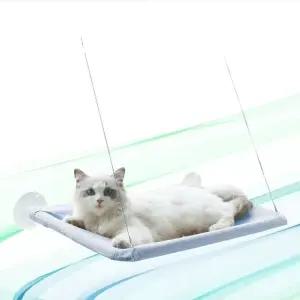 튼튼한 고양이 해먹 창문 선반 반려묘 침대 쉼터 (WFKC32R)