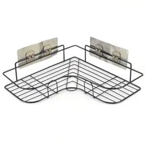 코너 진열 선반 부착형 모서리 철제 수납 다용도 공간 활용형 (WFKD3A5)