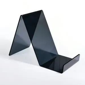 투명스탠드 아크릴받침대 아크릴디스스탠드 중간크기 투명블랙