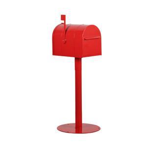 실외 우편함 편지함 1 우편물 지붕형 2m 전원주택 빈티지우체통 스탠드 전원 엔틱