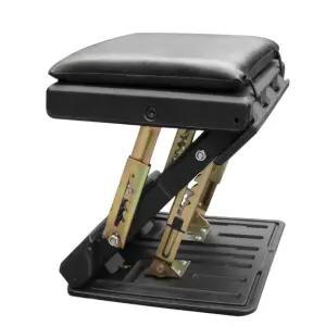 접이식 차량용발받침 뒷자리 발판 블랙 풋레스트