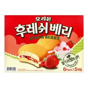 오리온 후레쉬베리 딸기 840g (28g x 30입)