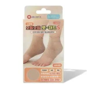 S사이즈발패드 1개 닥터체크 보들보들 풋패드 베이지 (WFKC56N)