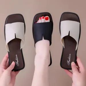 슬리퍼 여성 사무실 신발 심플 데일리 캐주얼 (WFKEMQ6)