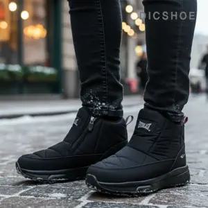 [딕슈]딕슈 여성 털 안감 패딩 방한화 앵클 숏 부츠 S392