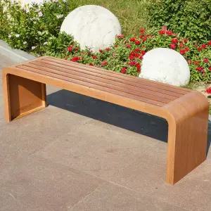 스텐 카페 평벤치 테라스 휴식 공원의자 야외벤치 인테리어 현관 체어 휴게실