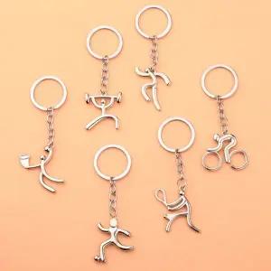 농구 러닝 헬스 테니스 열쇠고리 스포츠 키링 M13297 (WFKC21U)