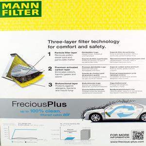 호환 MANN 필터 FP24003 캐빈 (캐딜락 ATS  5  뷰익 GL8  엑셀  오펠 메리바 쉐보레 카마로  크루즈 133569
