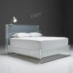 아크릴 침대프레임 투명 이사 프레임 침대 신혼 인테리어 맞춤제작