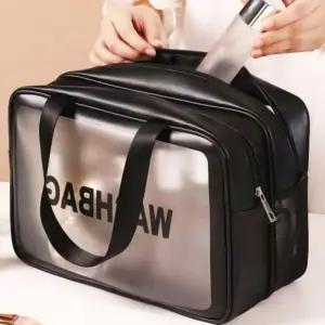 대형 방수 가방 물놀이 수영장 워터백 파우치메쉬 워시백 세면백 여행워시