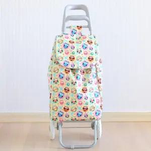 부엉이 캐리어장바구니 시장바구니 카트기 핸디 쇼핑 운반용 핸드 접이식 이동식