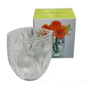 사사끼 식탁 화병 튤립 12cm인테리어꽃병 디자인 장식 유리