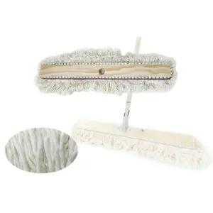 초대형 넓은바닥 청소 마포 물걸레 마포대 꼰면사 밀마포90+목봉150 서서하는 마대