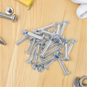 호환 롤러 스케이트 휠 액슬 나사 20개 베어링 육각형 패스너 성능 인라인